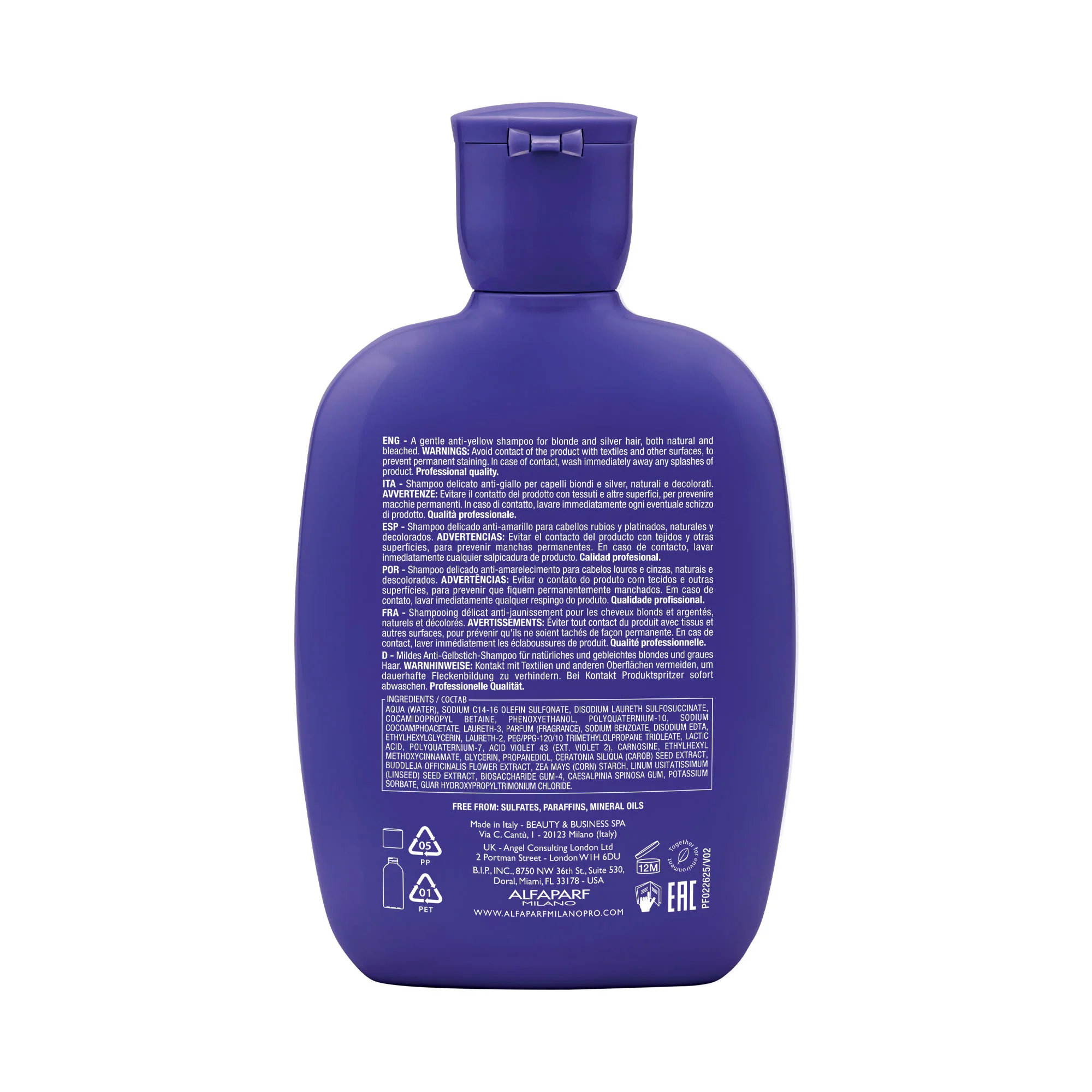 Blonde Anti-Yellow Sulfate Free Shampoo - Image 7