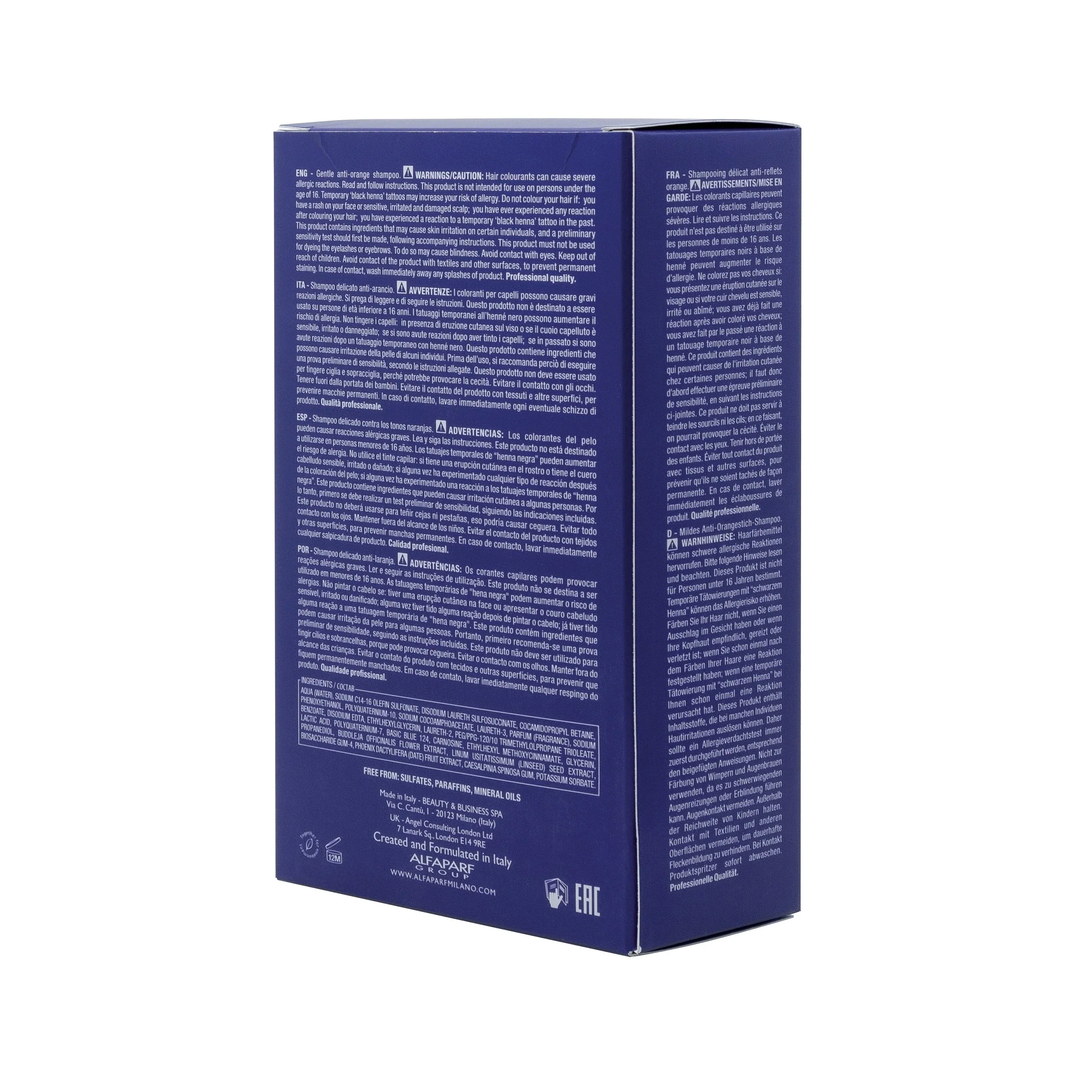 Brunette Anti-Orange Sulfate Free Shampoo - Image 8